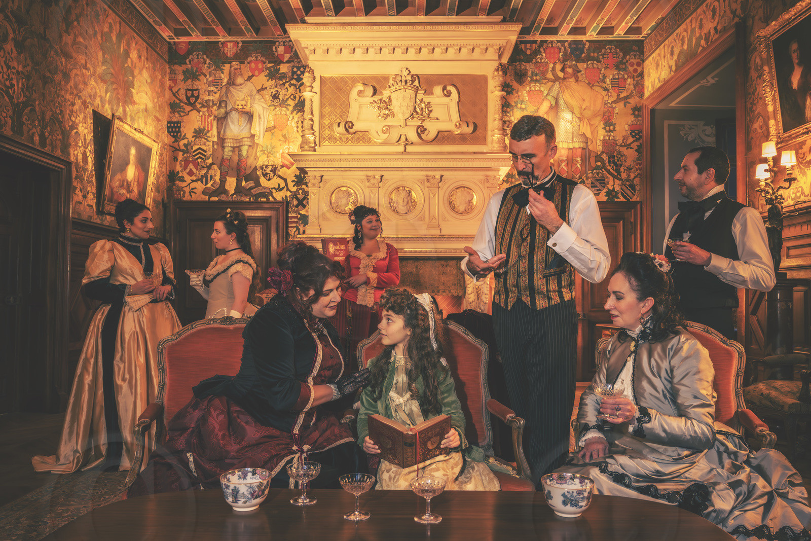 1886 - le salon de Combourg