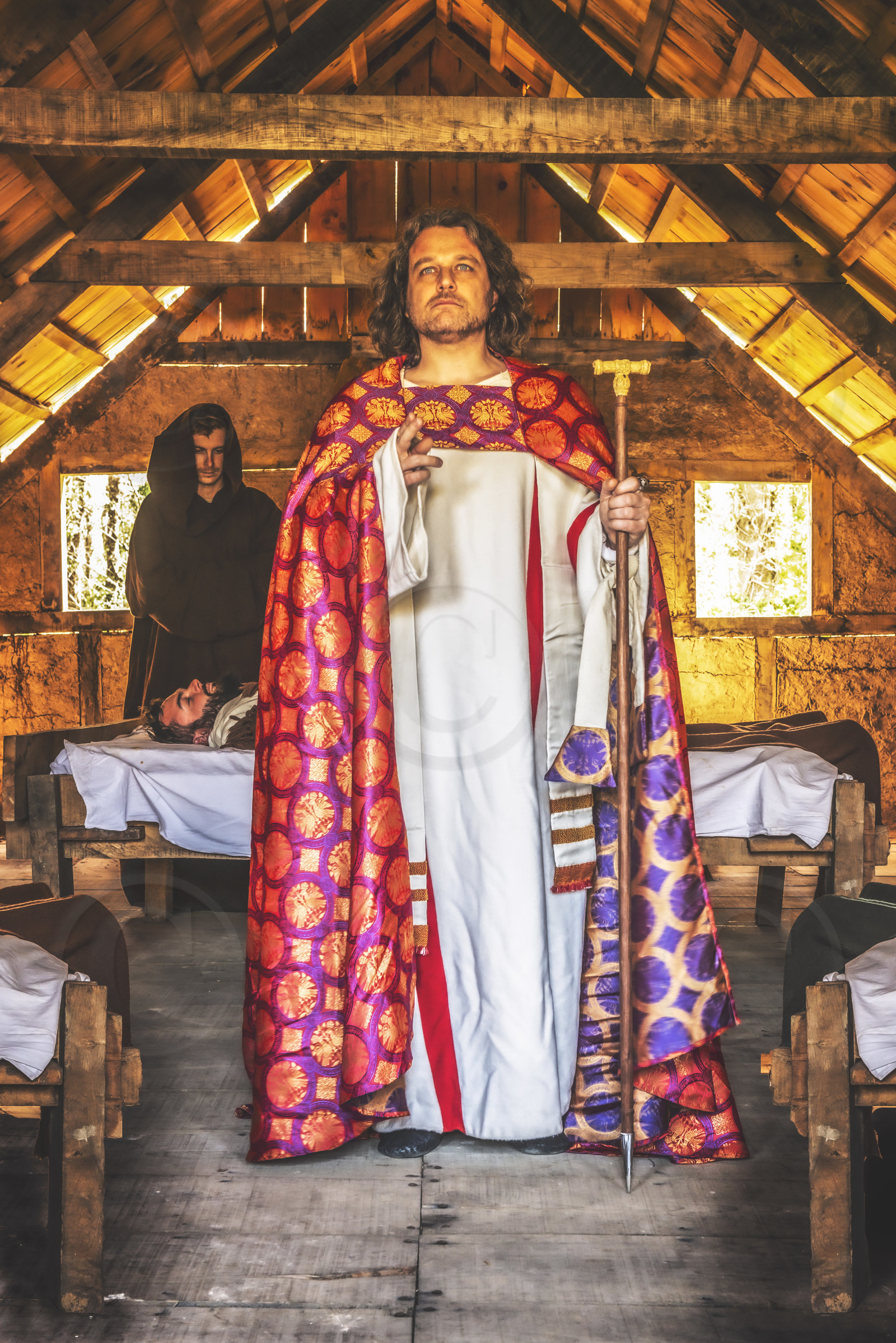 1072 - Justinius abbé de Landévennec fonde ND de Caristan à destination des pélerins