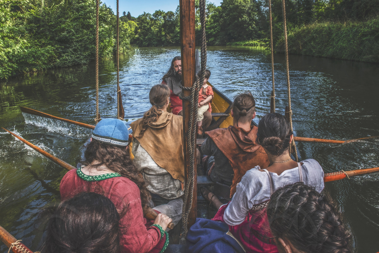 910 - Les vikings remontent la Rance