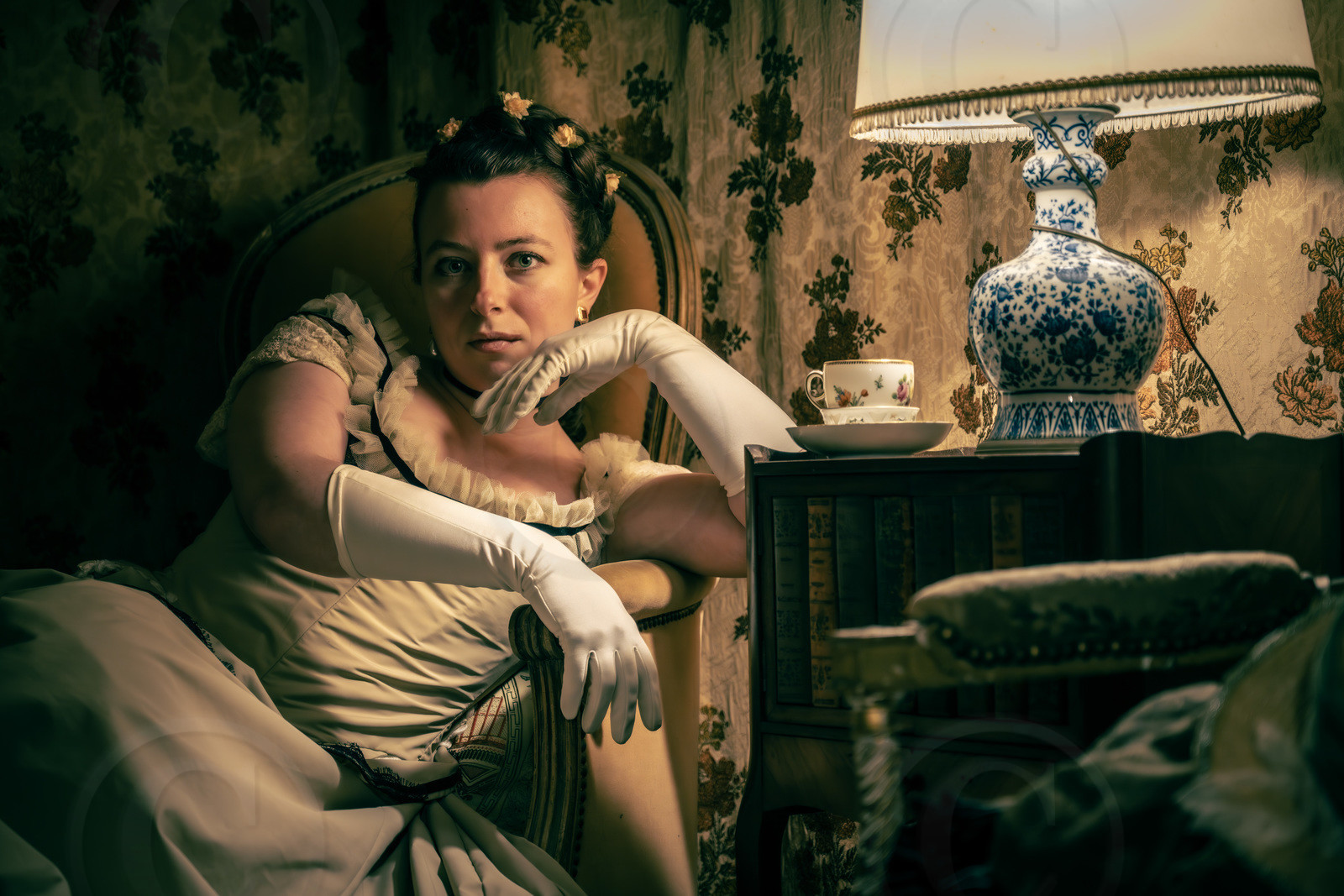 1886 - le salon de Combourg