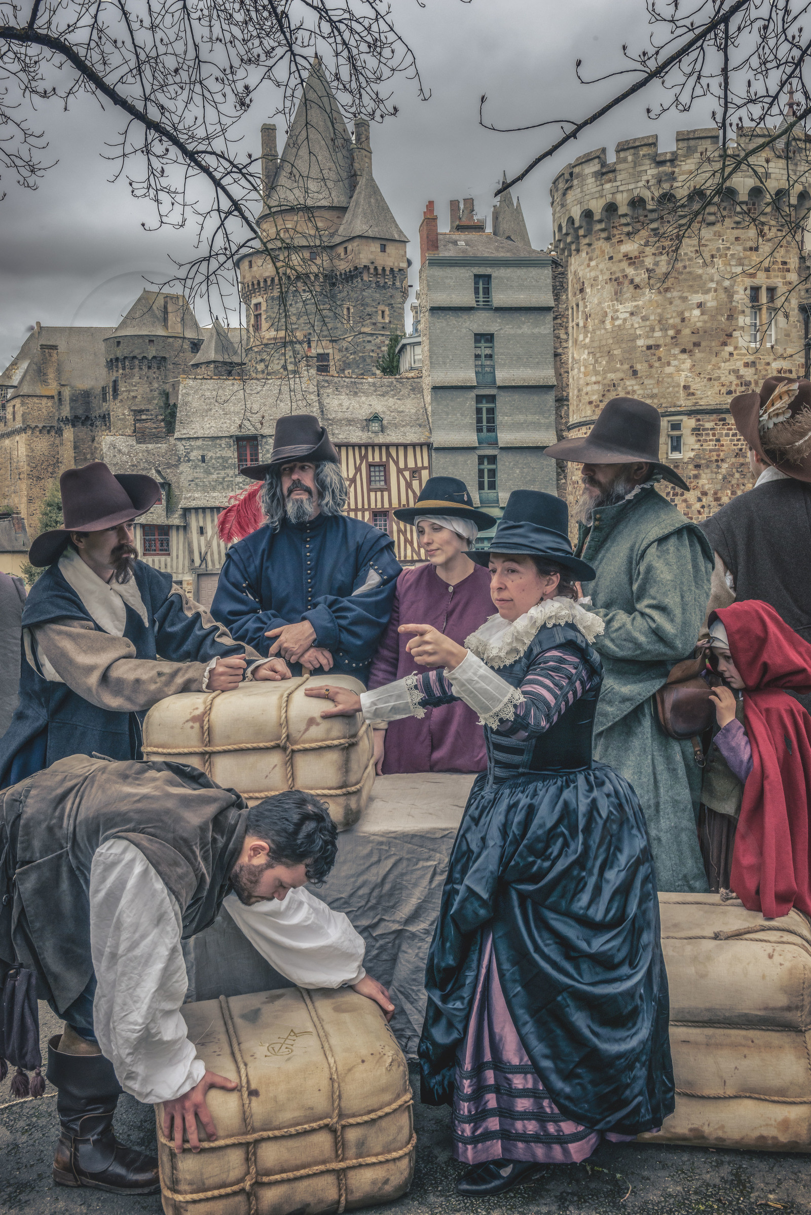 1624 – La veuve d’un marchand de la Confrérie d’Outre-Mer de Vitré mène les négociations