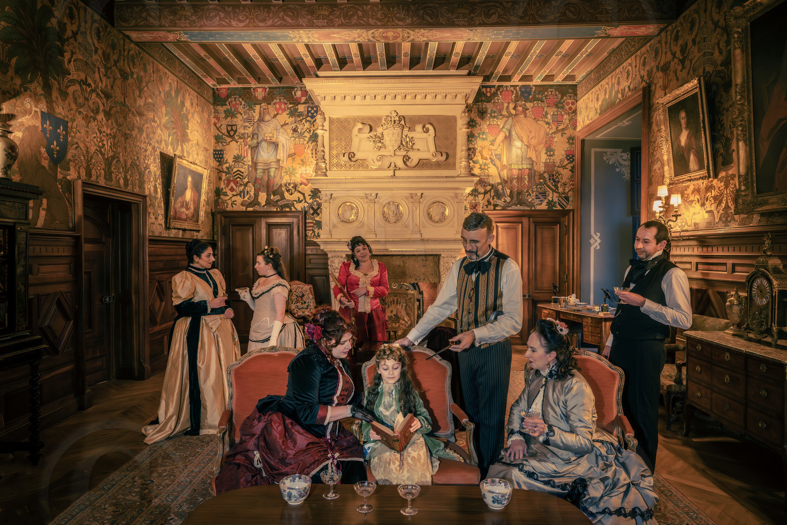 1886 - le salon de Combourg