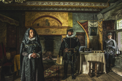 1570 - Catherine de Médicis rencontre Coligny à Trédion