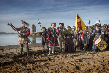 1514 - Richard de la Pole et ses lansquenets à Saint-Malo