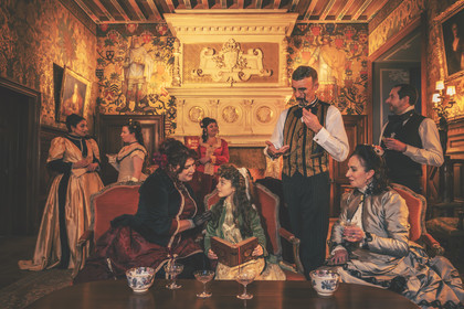 1886 - le salon de Combourg