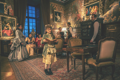 1886 - le salon de Combourg