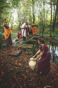 135 - Titus Flavius Postuminus en déplacement à travers la Civitas Riedonum