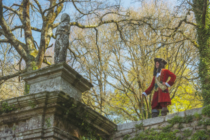 1696 - Le comte de Lannion fait poser la statue de Vénus dans ses jardins de Quinipily à Baud