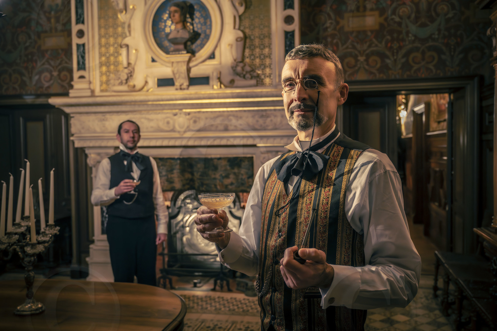 1886 - le salon de Combourg