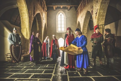 1240 - La fondation de Kermaria an Iskuit au retour de croisade