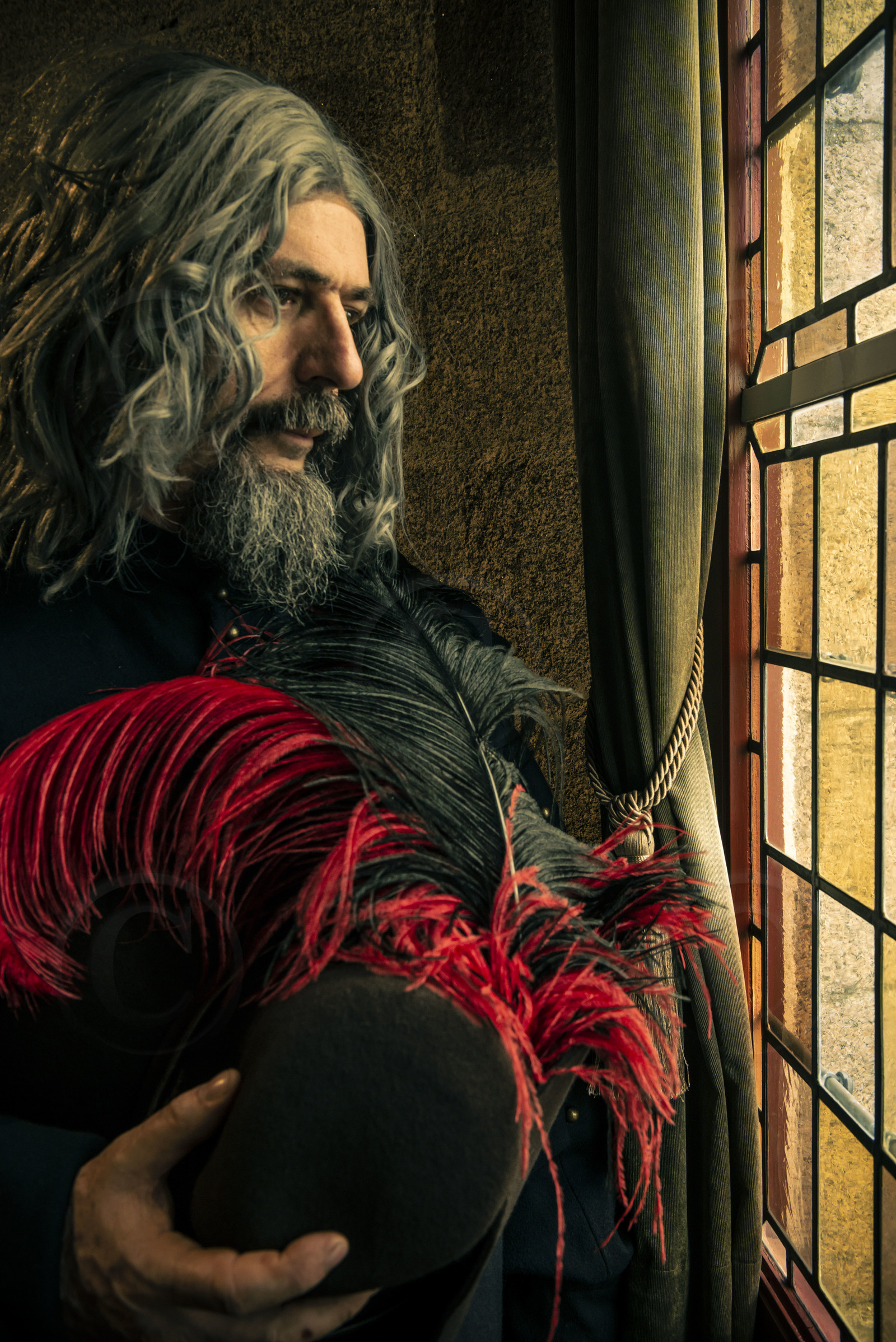 1628 - portrait au panache - Vitré